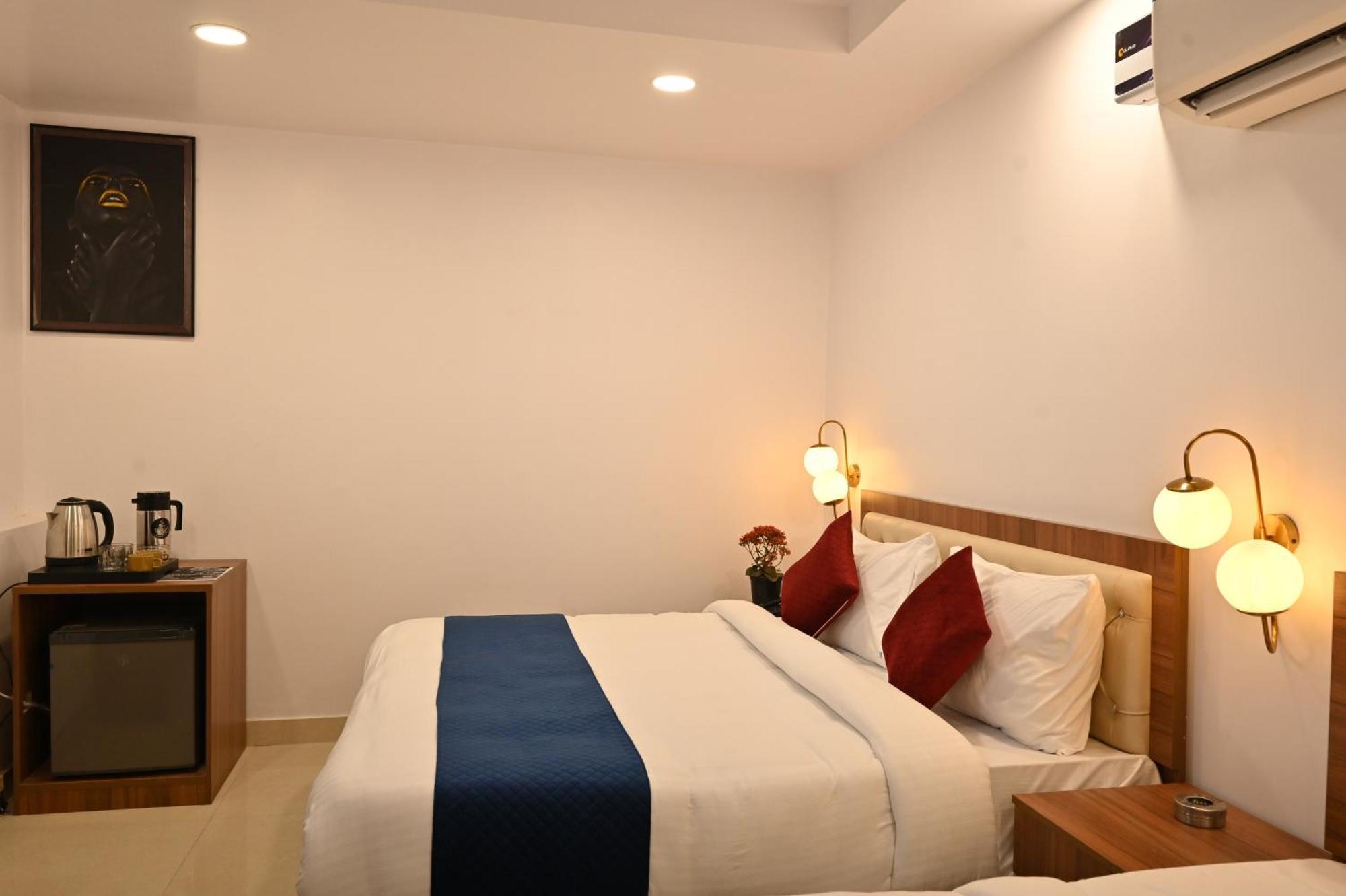 Hotel Down Town Paschim Vihar デリー エクステリア 写真